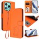 thumbnail image 2 of Funda Billetera con Relieve de Gato para Honor 400 Lite, Naranja, 2 of 6
