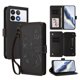 thumbnail image 1 of Funda Cartera Mariposa para [Xiaomi Poco F6 Pro] con Soporte y Cremallera Negro, 1 of 6
