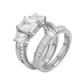 thumbnail image 1 of Anillos de Moissanita Dorada para Mujer Juegos de Anillos Nupciales de Moissanita Color D VVS1 Juego de Anillos de Boda de Diamante Anillo de Compromiso de Plata Esterlina 925 Talla 5-9, 1 of 9