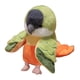 thumbnail image 3 of Marioneta de mano de loro, peluche de animal, regalo para niños, juguete cómodo, muñeco de pájaro para contar cuentos, espectáculos, teatro, enseñanza Verde y naranja, 3 of 5