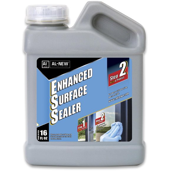 Sellador de Superficie AL-NEW Mejorado 473 mL para Ventanas Anodizadas