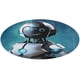 thumbnail image 1 of mi amigo robot Alfombra Redonda de Felpa Coral, Antideslizante, No Desprende Pelusas, Lavable y Duradera para Salón, Dormitorio y Habitación de Niños 60cm, 1 of 6