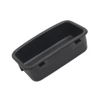 Ioensy - Accesorios Para Cajas De Monedas De Coche Compartimento De Almacenamiento Para Vw Jetta Mk4 1999-2005 Negro