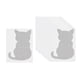 thumbnail image 3 of Parche De Reparación De Pantalla Lindas Pegatinas De Reparación De Pantalla Para El Hogar, Oficina, Terrazas, Gato, Paquete De 10, 3 of 5