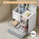 thumbnail image 4 of Organizador de escritorio QIYVLOS con 3 cajones y 5 compartimentos blanco, 4 of 7