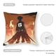 thumbnail image 5 of Attack on Titan Fundas de almohada de terciopelo con tema, regalos de funda de almohada, decoración para el hogar, cojín de lanzar, regalo de cumpleaños para fans y parejas. 45cm x 45cm., 5 of 6