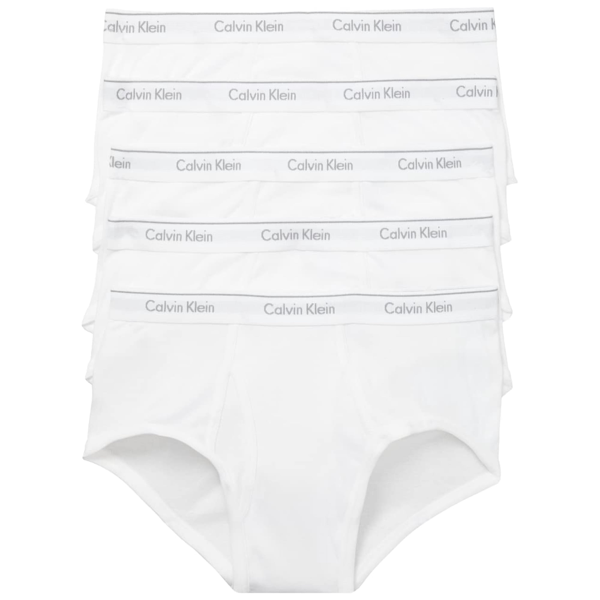 Calzoncillos Calvin Klein Cotton Classics Para Hombre, Paquete De 5, Color Blanco