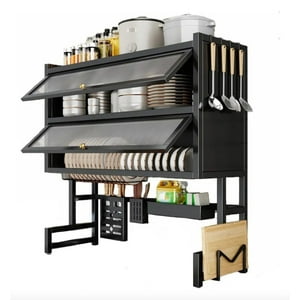 Click Ventas - Escurridor Platos Fregadero Gabinete Multifuncion Negro 85Xm