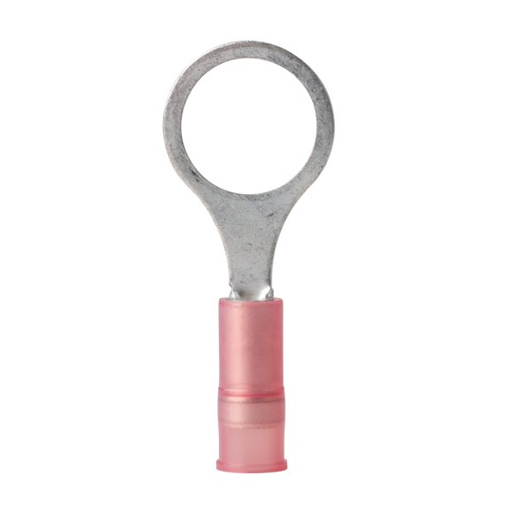 Terminales de anillo Ancor 230206 con aislamiento de nylon, 3/8", paquete de 5