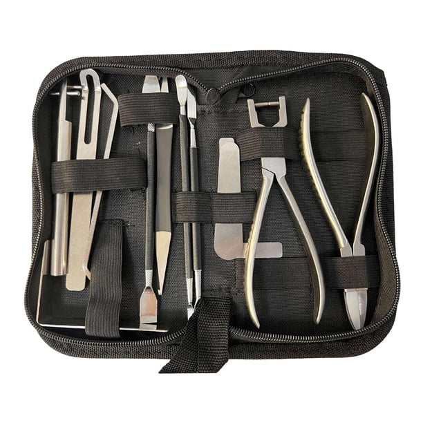 Herramienta De Reparación De Saxofón Portátil, 12 Piezas, Duradera Para Flauta De Clarinete De Saxofón