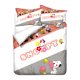 thumbnail image 1 of Snoopy creative cute cartoon Bed Cover Set Baby Duvet Bed Linen 3 d Children Bedding Set 3-Piece 1 Bed Cover King Size Bed Sheets, 1 of 5