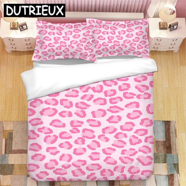 New Leopard Print ed Bedding Set Duvet Covers Pillowcases Comforter Bedding Set Bedclothes Bed Linen
