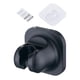 thumbnail image 5 of Soporte para cabezal de ducha, soporte de pared Flexible, soporte para manguera de ducha, ángulo ajustable, Base de cabezal de ducha de mano para baño Negro, 5 of 5