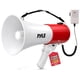 thumbnail image 1 of Altavoz megáfono portátil Pyle 50 W con sirena de alarma, 1 of 8