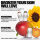 thumbnail image 4 of Maquillaje bronceador con leche, color bronce horneado mate, 5,6 ml, vegano, 4 of 7