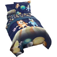 Juego De Edredón Jay Franco Bluey & Bingo Kids De 5 Piezas Para Cama Individual