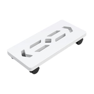 Bothyi - Soporte Para Computadora Soporte Portátil Para Cpu Móvil Soporte Para Jugadores De Oficina En El Hogar Blanco