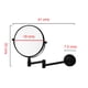 thumbnail image 5 of Espejo Cosmético Articulado Abatible Aumento Negro, 5 of 5