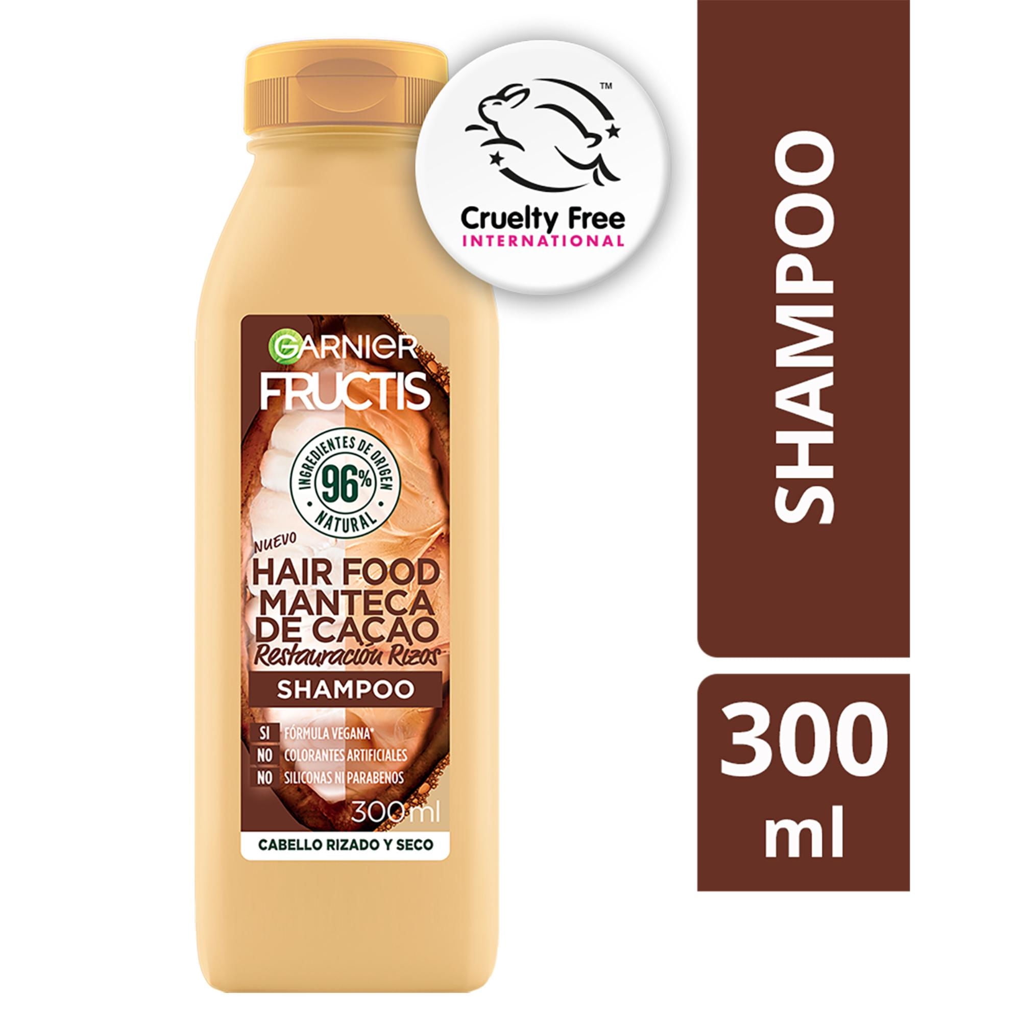 Garnier - Shampoo Fructis Hair Food Cacao Manteca De Cacao