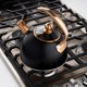 thumbnail image 2 of Tetera Viking 2,5 L negro mate y cobre, 2 of 8