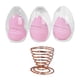 thumbnail image 2 of Juego De Licuadora De Esponjas De Maquillaje Reutilizables Para Aplicación De Crema Líquida, 3 Uds., Color Rosa, 2 of 5