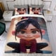 thumbnail image 4 of Vanellope Conjunto de sábanas temático, trío de piezas, cómodo y amigable con la piel, diseño único, regalo de decoración para el hogar para familiares, amigos y fans,135cm *200cm, 4 of 6