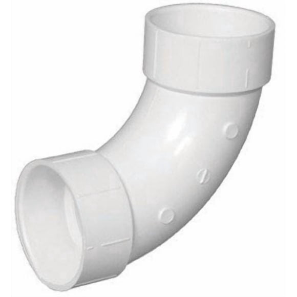 PVC/DWV, barrido largo de 90 grados. Elbow (pvc003040600ha) de Charlotte Pipe and Foundry