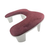 Ioensy - Reposabrazos En Forma De U, Superficie De Terciopelo Transpirable Para Manicura, Uñas, Uso En Salón Tecnológico