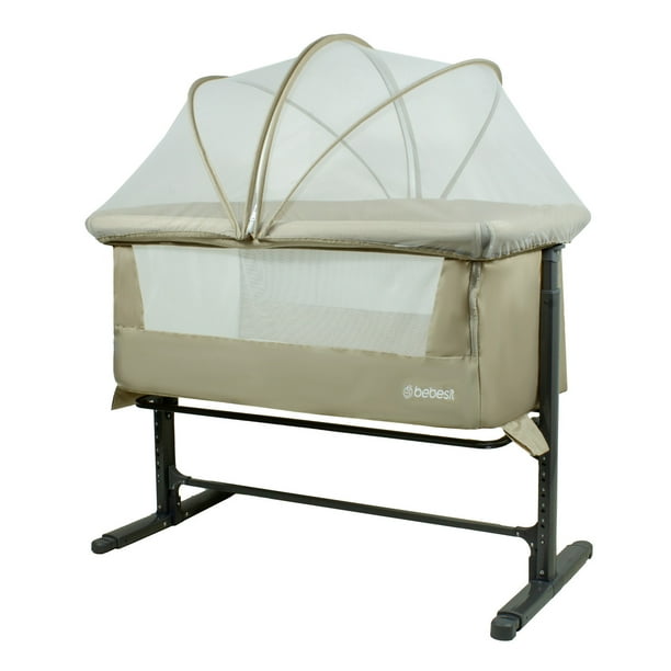 Cuna Colecho con Mosquitero MySide LX Beige Bebesit