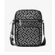 thumbnail image 1 of Cartera Michael Kors Womens Jet Set Medium Metallic Logo Jacquard Crossbody Bag 35F4STTC2J-001, 1 of 2