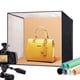 thumbnail image 1 of Caja de luz para estudio fotográfico Raleno de 50 W, 20 x 20 pulgadas, con 6 fondos, 1 of 9