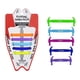 thumbnail image 1 of Kit 10 Unidades Cordones Banda Elásticos De Zapatillas Niños, 1 of 2