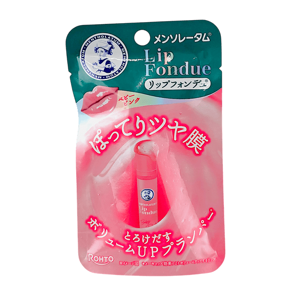 Fondue Rohto Mentholatum Baby Pink para labios gruesos, 3,1 ml