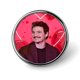 thumbnail image 1 of Pedro Pascal-Theme Round Button Badge: Premium Metal Construction, Ideal for High-End Events 2.8 cm, 1 of 6