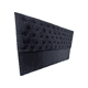 thumbnail image 2 of Respaldo Super King Piso Capitone Premiun 200x140 Cm Negro Felpa, 2 of 3