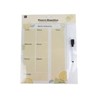 Homewell - Pizarra Magnetica Para Refrigerador 21*28.5Cm