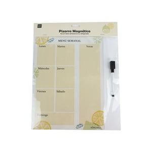 Homewell - Pizarra Magnetica Para Refrigerador 21*28.5Cm
