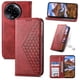 thumbnail image 4 of Funda Flip FOXDOCK para Realme 11 5G , Estilo Billetera con Diseño Rombo, Correa de Mano y Soporte, Uso Diario, 4 of 6