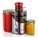 thumbnail image 1 of Extractor de jugos Juilist de boca ancha 3, 800 W, 3 velocidades, rojo, 1 of 8