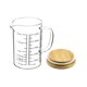 thumbnail image 2 of Juego de 2 tazas medidoras QWORK 500 ml con tapa de bambú, 2 of 8