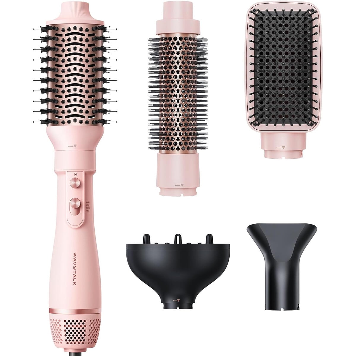 Cepillo Secador Wavytalk 5en1 1050w 5 Accesorios Pelo