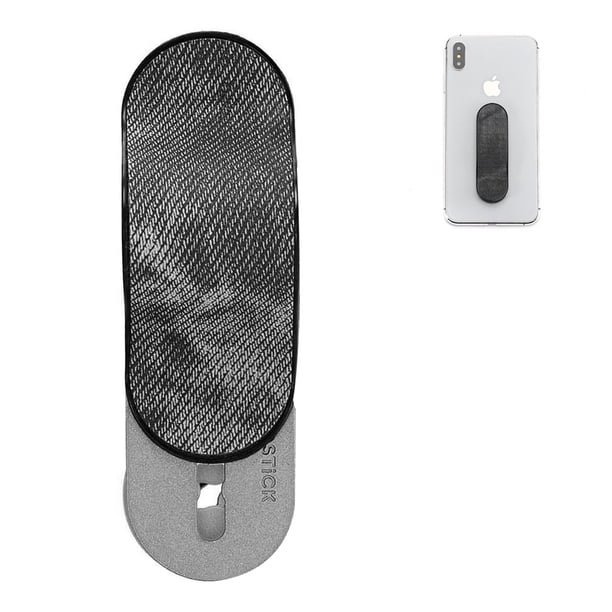 Soporte para teléfono con correa para el dedo - Soporte elástico para teléfono con correa para el dedo Soporte para teléfono celular con correa para el dedo con soporte - Sujételo de forma segura para