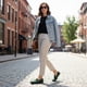 thumbnail image 2 of Mocasín New Walk Slip On Confort Verde, 2 of 6