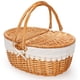 thumbnail image 1 of Cesta de picnic ZORMY de mimbre con forro extraíble para 2 personas, 1 of 7