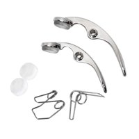 Magideal - Piezas De Repuesto De De Agua De Trompeta Portátil Accesorio Herramienta De Reparación De Accesorios De Trompeta Con Tornillos De Resortes Para Estilo A