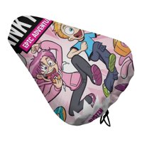 Desmarcar - Lankybox Funda De Asiento De Bicicleta Impermeable, Cojín Elástico Suave, Protector Contra Lluvia, Polvo Y Uv