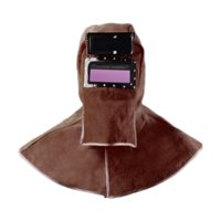 Magideal - Máscara Facial Para Soldador Máscara De Soldadura Con Lente Antipolvo Gran Protección Para Los Hombros Versátil Estilo D