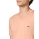 thumbnail image 3 of Camiseta Lacoste para hombre, cuello en V, manga corta, corte regular, marrón, 3 of 3