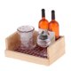 thumbnail image 2 of Barra Moderna Decoración De Decoración Botellas De Cerveza De Champa?a De Vino 1/12 Casa De Mu?ecas Pub 3, 2 of 5