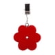 thumbnail image 3 of Juego de 4 pinzas para mantel, diseño de flores rojas, TwoFish Home, 3 of 7